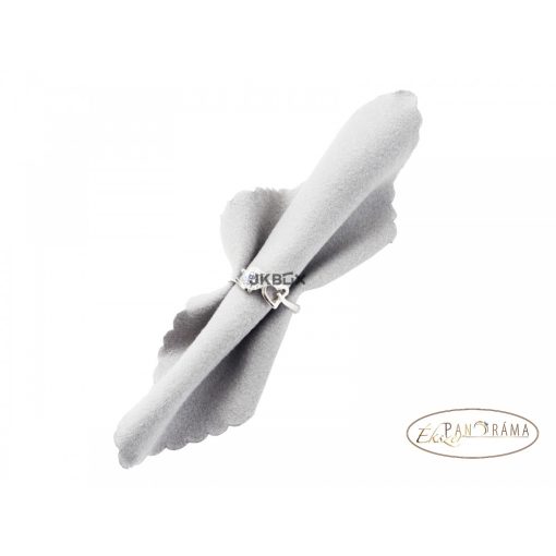 Ékszertisztító textil kendő 80x80 mm