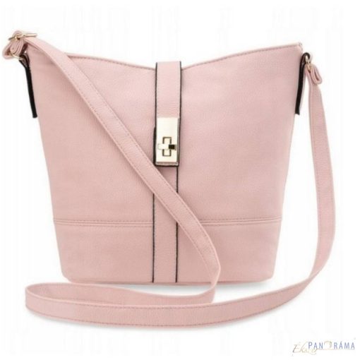 Női öko bőr  táska- Esta Rózsaszín