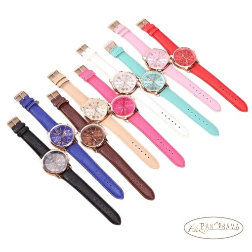 Női Geneva karóra  -Kék