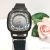 Ékszeróra  mágneszáras  fém szíjjal - fekete 