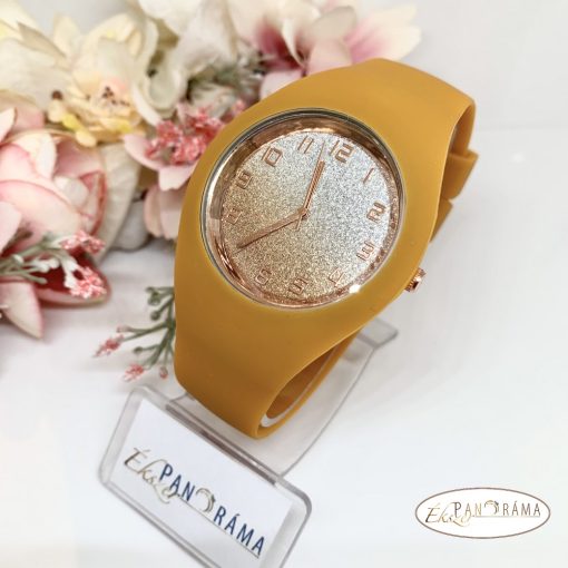 Színes szilikon szíjas óra - ICE WATCH utánzat 