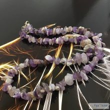 Ásvány  nyakék ametiszt