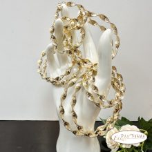  14K Gold Filled csavart karika fülbevaló - Melani 3