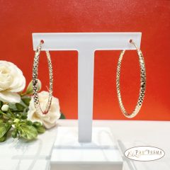  18K Gold Filled  karika fülbevaló - Monika 35