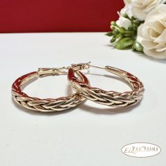  18K Gold Filled karika fülbevaló - Szofi