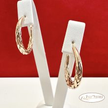  18K Gold Filled karika fülbevaló - Szofi 30
