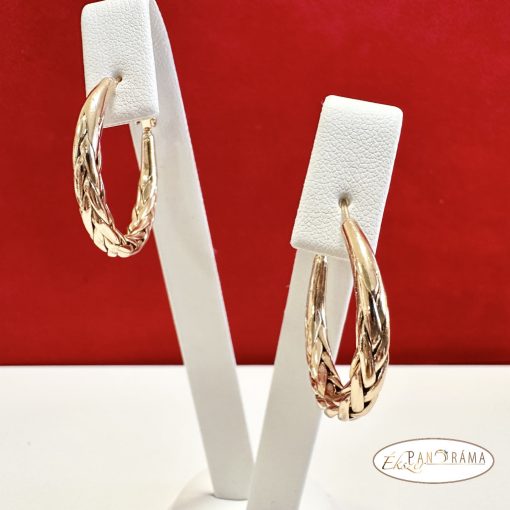  18K Gold Filled karika fülbevaló - Szofi 30