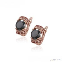  Fülbevaló  Rose Gold Filled  Aziza Violet