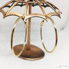  18K Gold Filled karika fülbevaló  - Zille 45