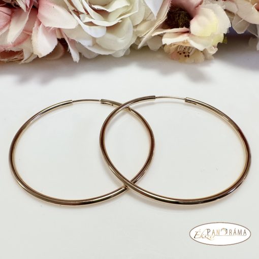  18K Gold Filled karika fülbevaló  - Zille 2/45