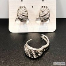 White Gold Filled fülbevaló  - Nicola White