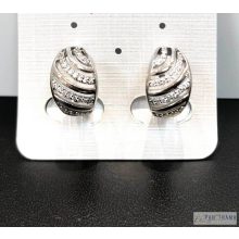 White Gold Filled fülbevaló  - Nicola White