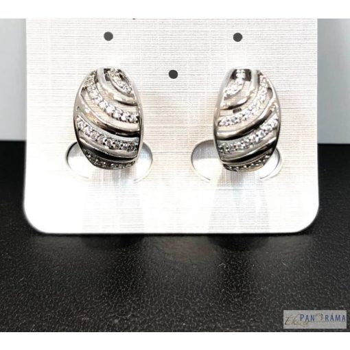 White Gold Filled fülbevaló  - Nicola White