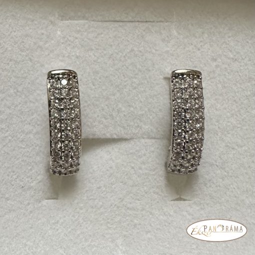 White gold filled, antiallergén  fülbevaló - Marianna