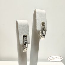 Antiallergén, White Gold Filled  fülbevaló - Letty White