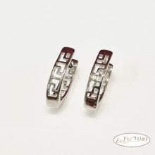 Antiallergén, White Gold Filled  fülbevaló - Letty White