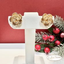  18K Gold Filled fülbevaló - Flower