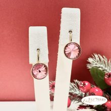 Eredeti kristályos, 18K Gold Filled francia kapcsos fülbevaló - Karina rose 