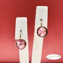 Eredeti kristályos, 18K Gold Filled francia kapcsos fülbevaló - Karina rose 
