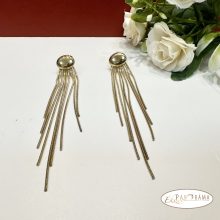  14K acél alapú Gold Filled lógós  fülbevaló - Eliza Gold