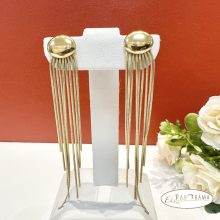  14K acél alapú Gold Filled lógós  fülbevaló - Eliza Gold