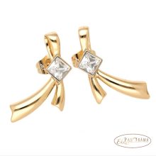 18K Gold Filled, eredeti kristályos fülbevaló - Milla Crystal