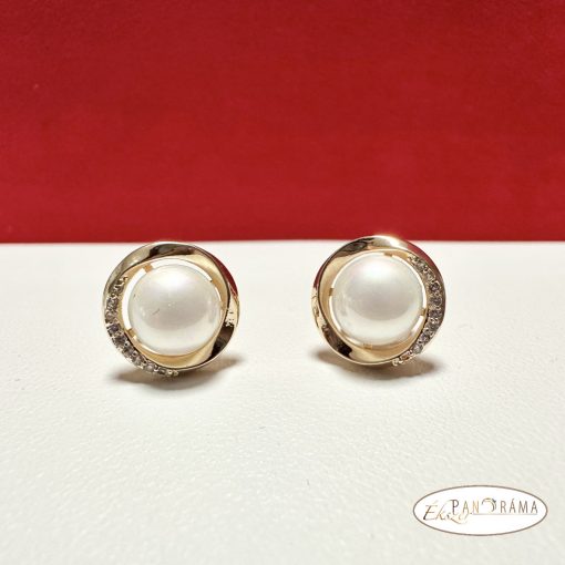  Nemesacél fülbevaló - Britta