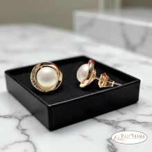  Nemesacél fülbevaló - Britta