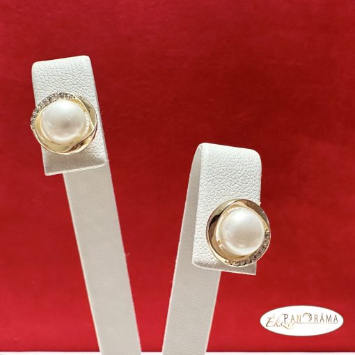  Nemesacél fülbevaló - Britta