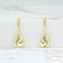 14K Gold Filled lógós fülbevaló  - Estera