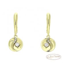 14K Gold Filled lógós fülbevaló  - Estera
