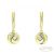 14K Gold Filled lógós fülbevaló  - Estera