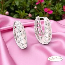  White Gold Filled fülbevaló - Thabita