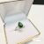 White Gold Filled kristályos  gyűrű - Anette Green