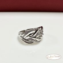White Gold Filled kristályos  gyűrű - Matilda