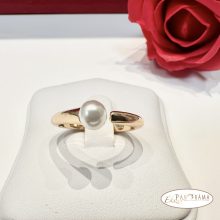18 K Gold Filled  gyűrű - pearl