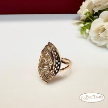 18K Gold Filled  női pecsétgyűrű  - Essenza
