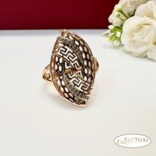 18K Gold Filled  női pecsétgyűrű  - Essenza
