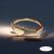  18K Gold Filled  női gyűrű  - Love