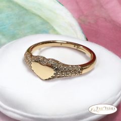  18K Gold Filled  női gyűrű  - Love