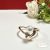 18K Gold Filled női gyűrű - Szandra