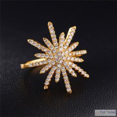  18K Gold Filled gyűrű  - Star