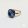 18 K Gold Filled  gyűrű swaro kristállyal - Alida sapphire
