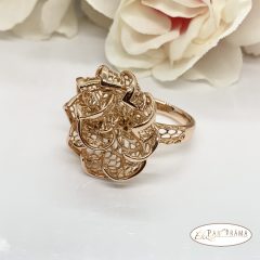18 K Gold Filled  gyűrű - Rózsa