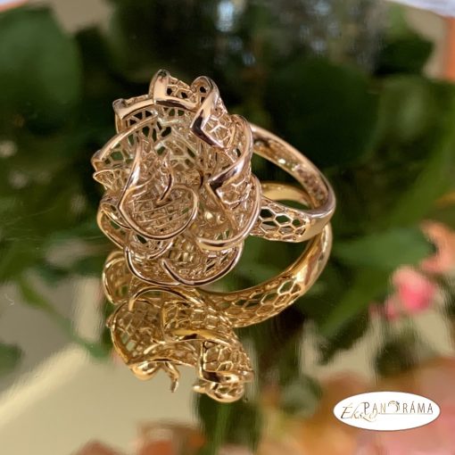 18 K Gold Filled  gyűrű - Rózsa