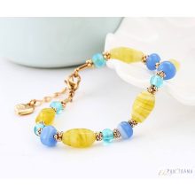 18 K Gold Filled karkötő Carin color