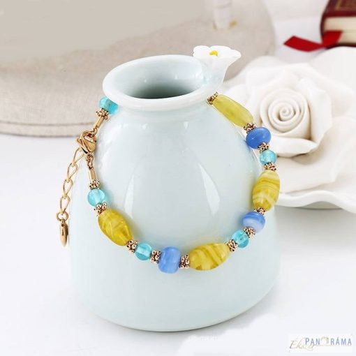 18 K Gold Filled karkötő Carin color