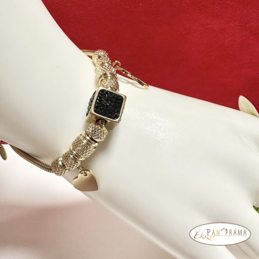 Acél alapú 14K Gold Filled karkötő - Schila