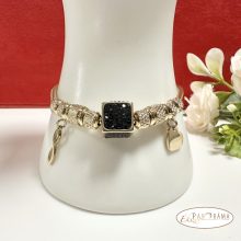 Acél alapú 14K Gold Filled karkötő - Schila