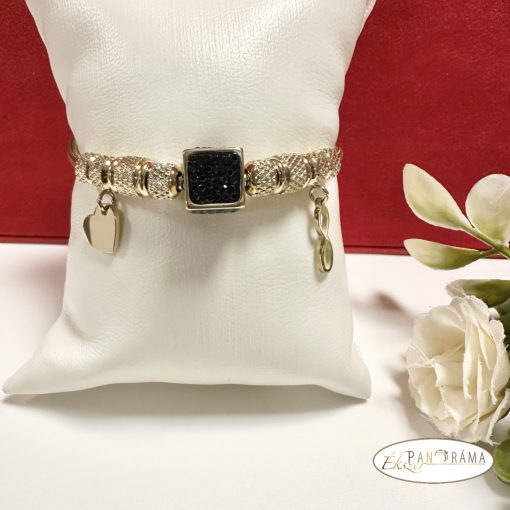 Acél alapú 14K Gold Filled karkötő - Schila